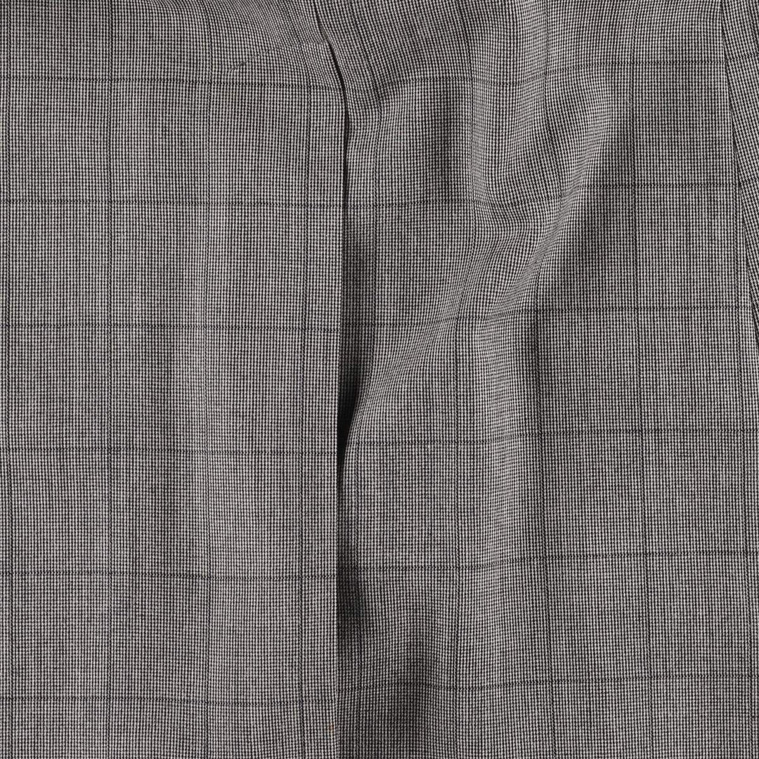 Burberry's Check Pattern Balmacaan Coat, Men's Medium Size / eaa520600