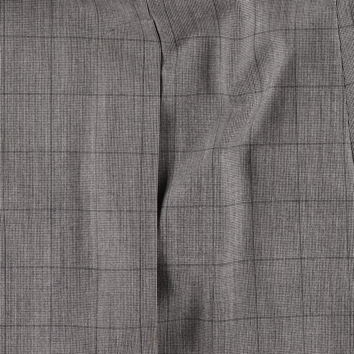 Burberry's Check Pattern Balmacaan Coat, Men's Medium Size / eaa520600