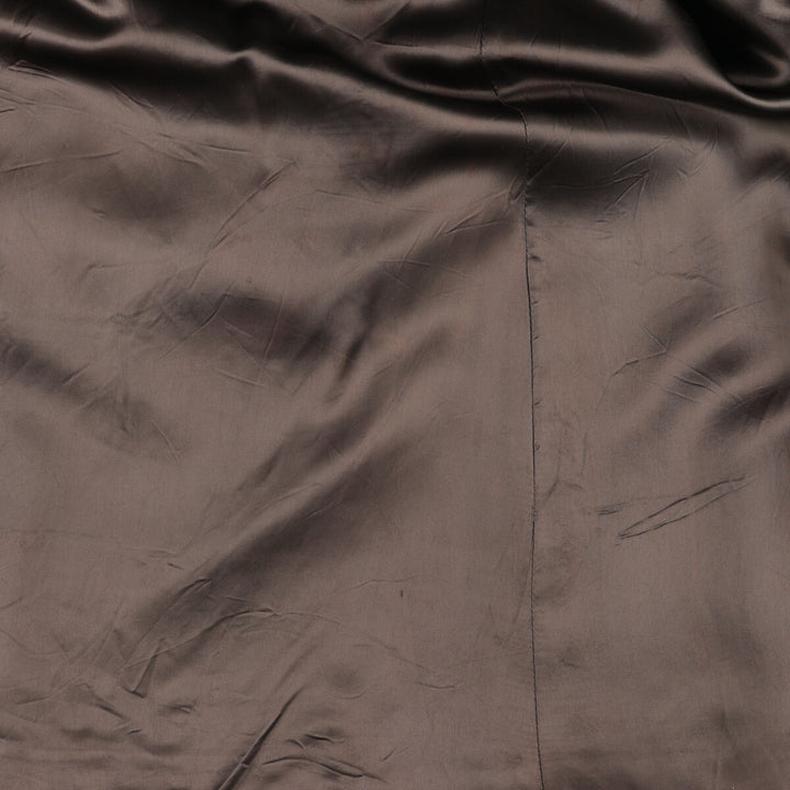 Burberry's Check Pattern Balmacaan Coat, Men's Medium Size / eaa520600