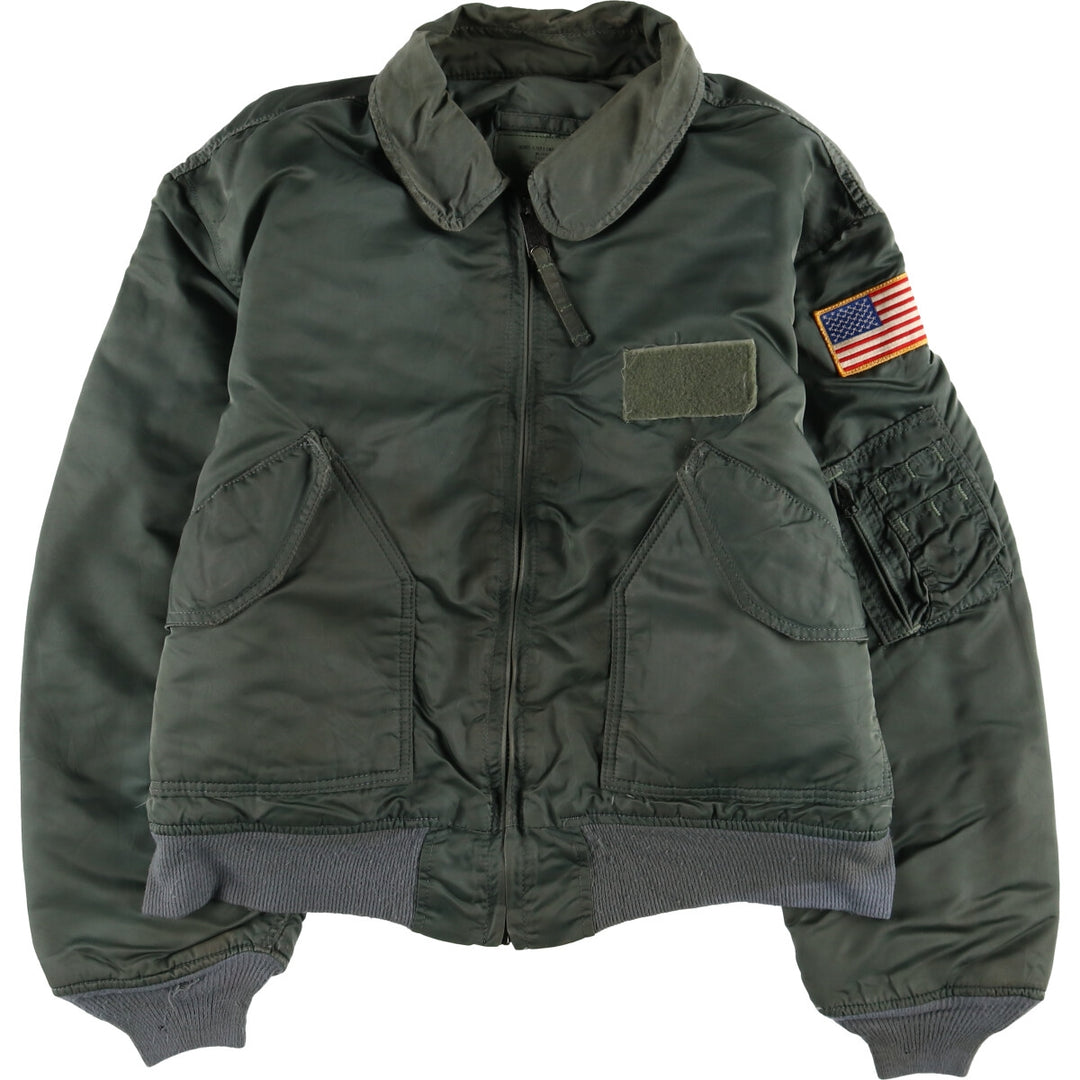 Civilian Alpha CWU-45/P Type Padded Military Flight Jacket Made in USA Men's XL /eaa520604