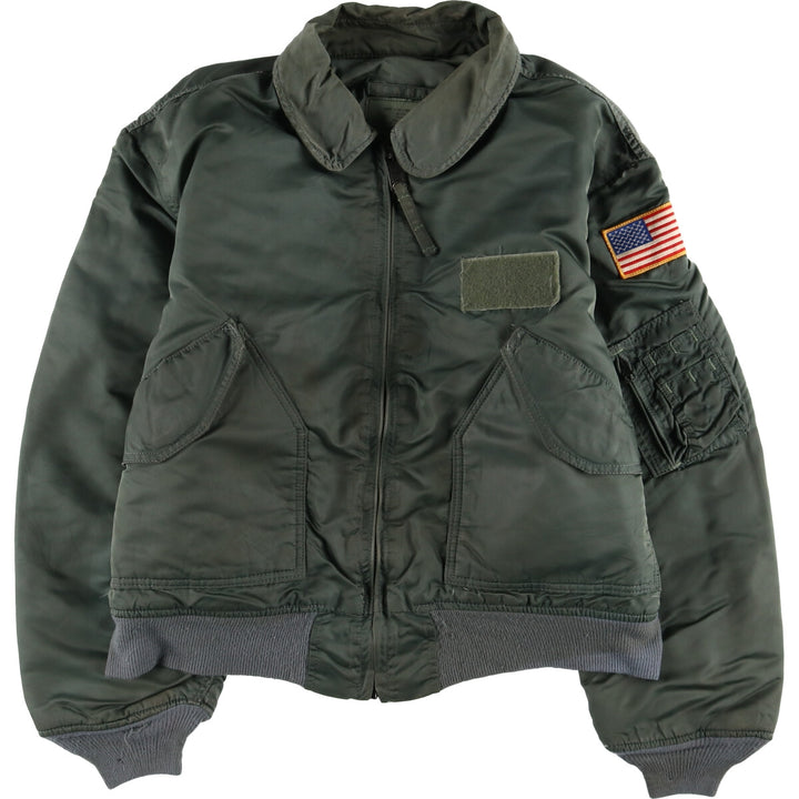 Civilian Alpha CWU-45/P Type Padded Military Flight Jacket Made in USA Men's XL /eaa520604