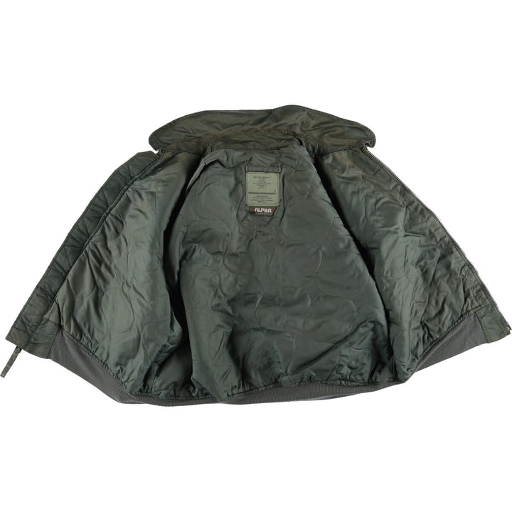 Civilian Alpha CWU-45/P Type Padded Military Flight Jacket Made in USA Men's XL /eaa520604