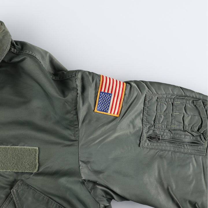 Civilian Alpha CWU-45/P Type Padded Military Flight Jacket Made in USA Men's XL /eaa520604