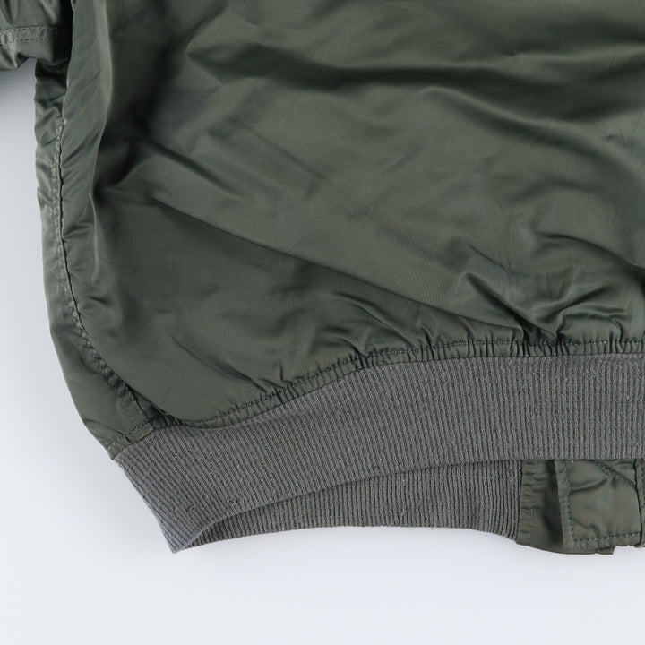 Civilian Alpha CWU-45/P Type Padded Military Flight Jacket Made in USA Men's XL /eaa520604