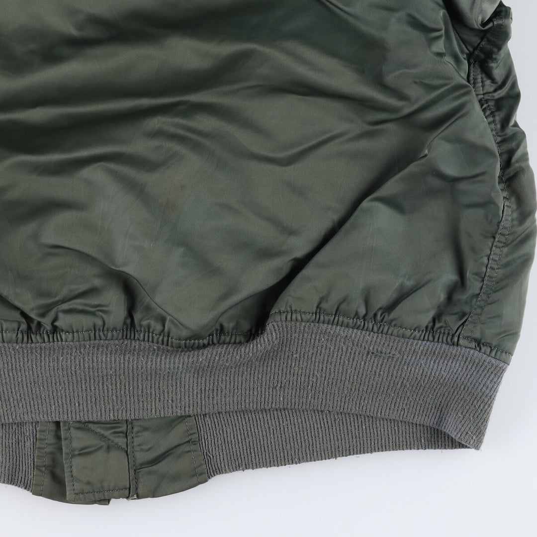 Civilian Alpha CWU-45/P Type Padded Military Flight Jacket Made in USA Men's XL /eaa520604