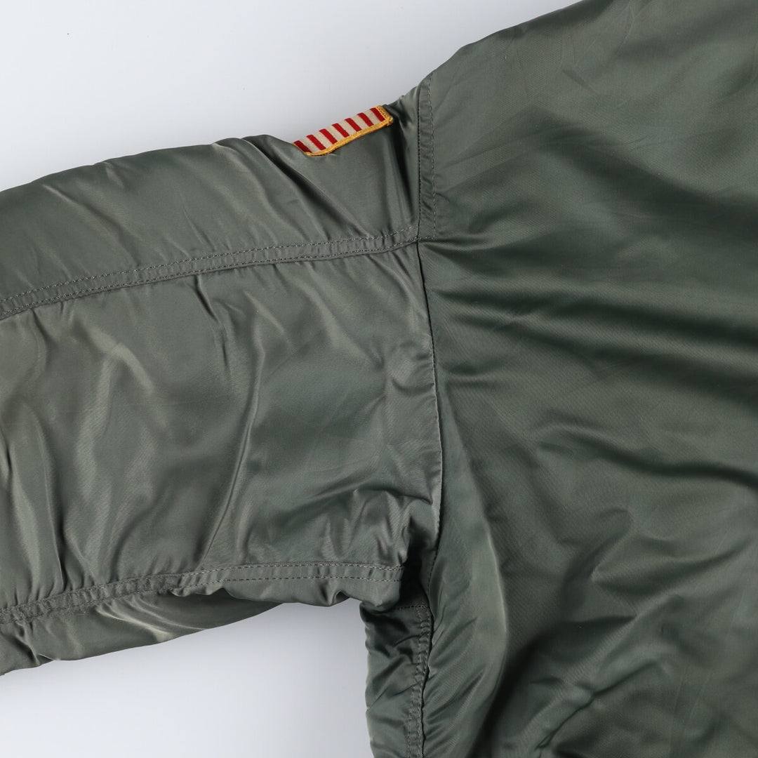 Civilian Alpha CWU-45/P Type Padded Military Flight Jacket Made in USA Men's XL /eaa520604