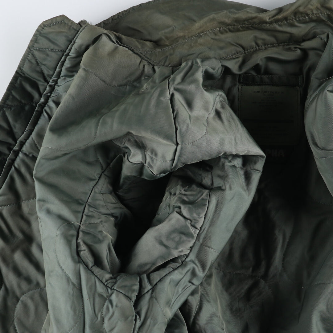 Civilian Alpha CWU-45/P Type Padded Military Flight Jacket Made in USA Men's XL /eaa520604