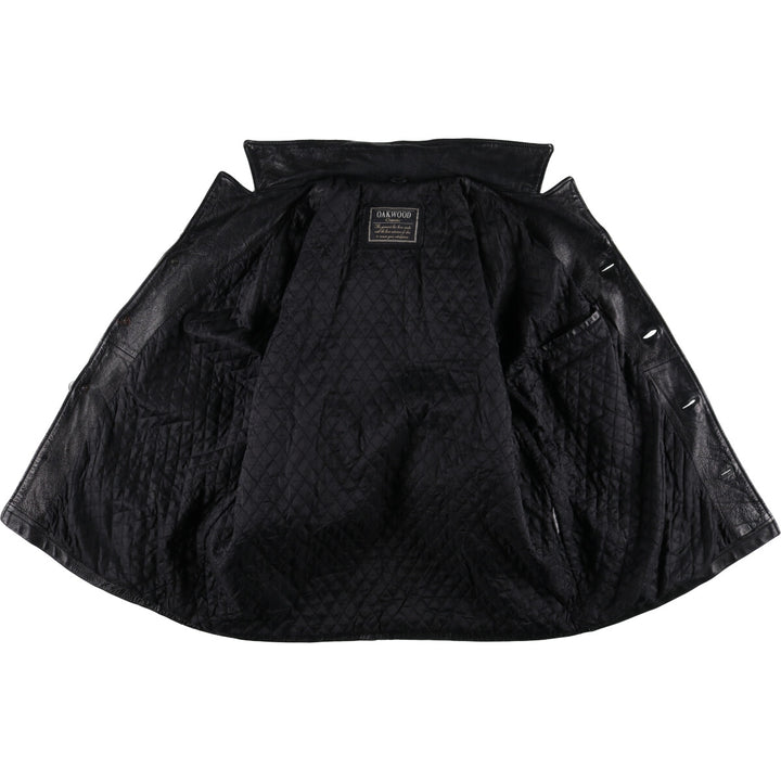 OAKWOOD Padded Leather Car Coat Men's XXL Size / eaa520618