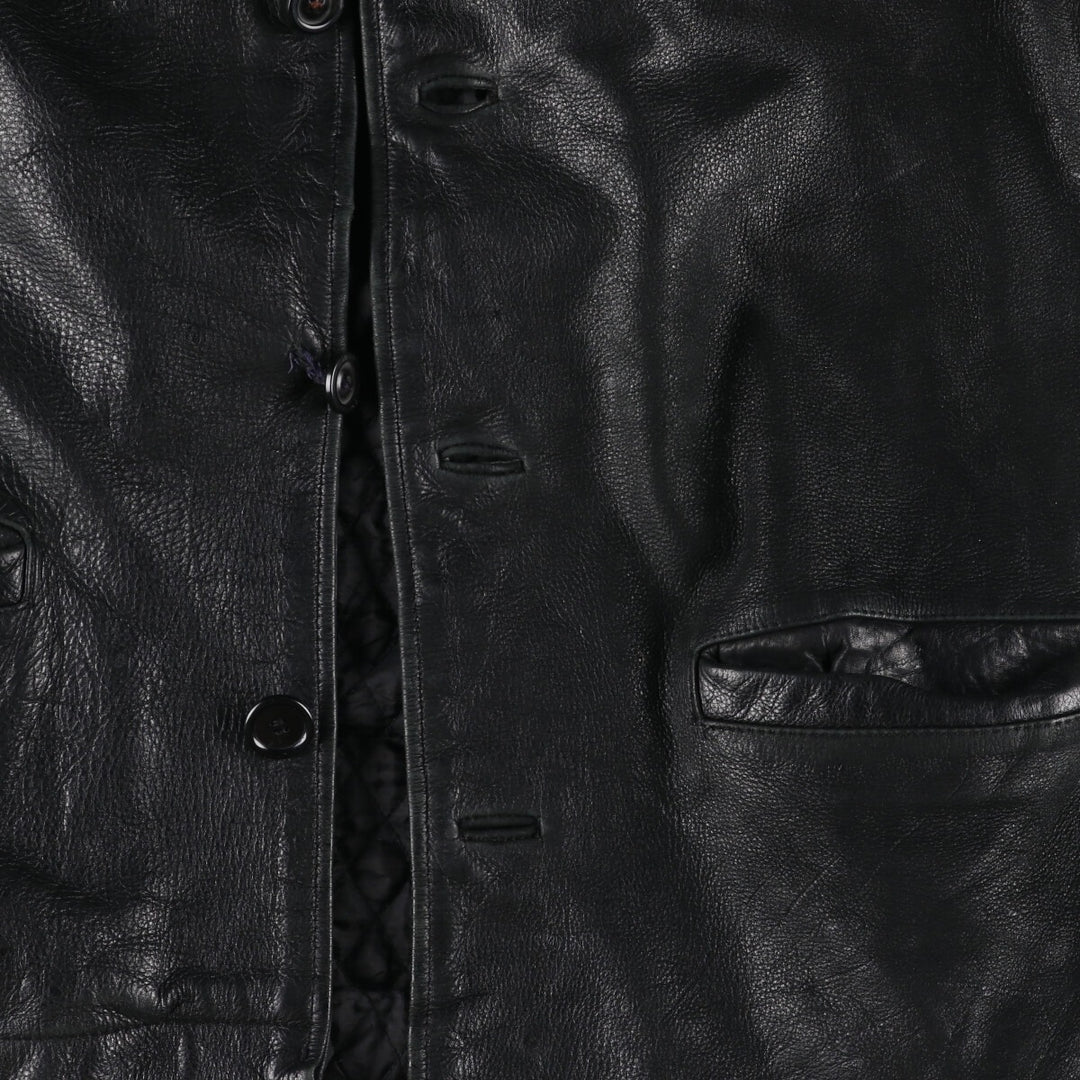 OAKWOOD Padded Leather Car Coat Men's XXL Size / eaa520618