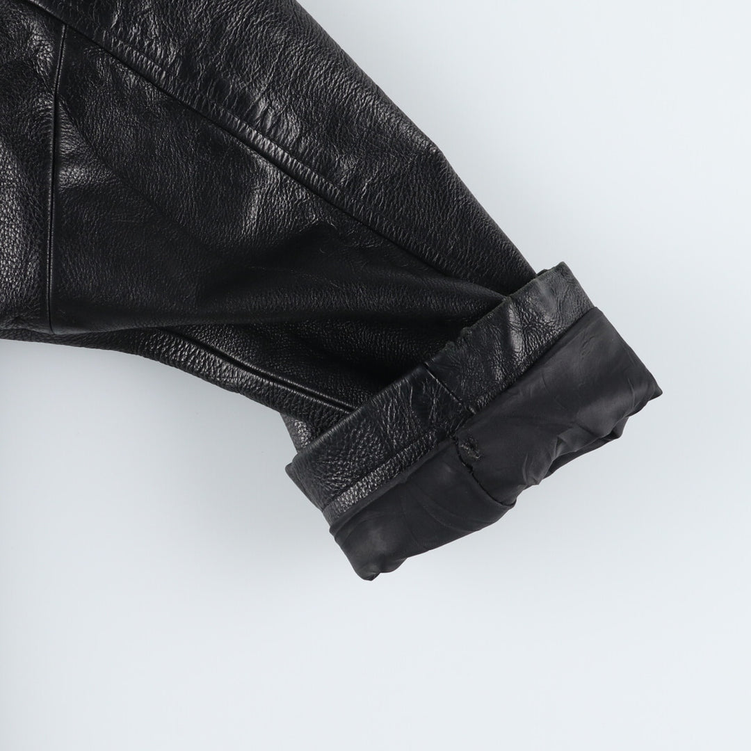 OAKWOOD Padded Leather Car Coat Men's XXL Size / eaa520618