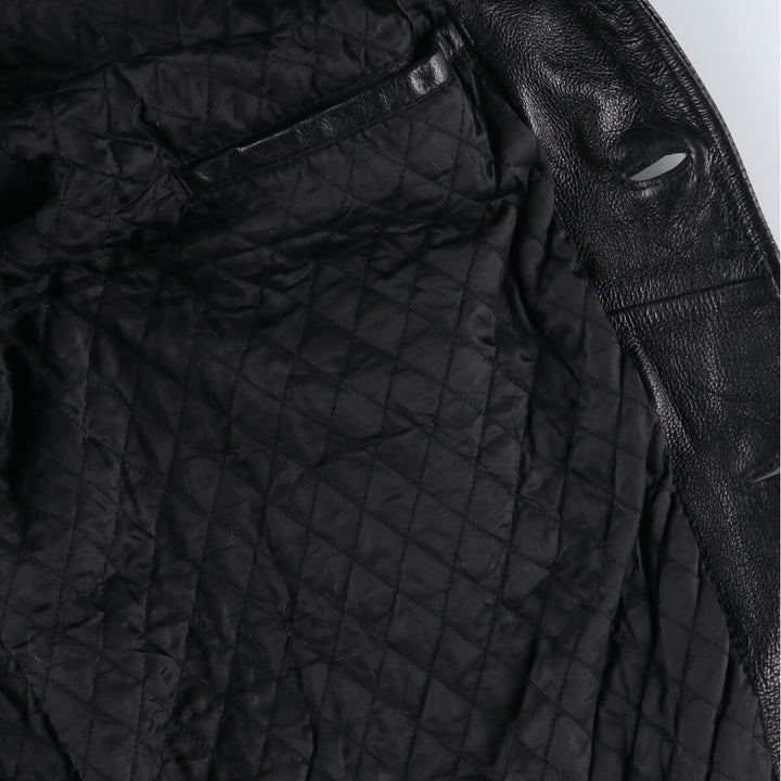 OAKWOOD Padded Leather Car Coat Men's XXL Size / eaa520618