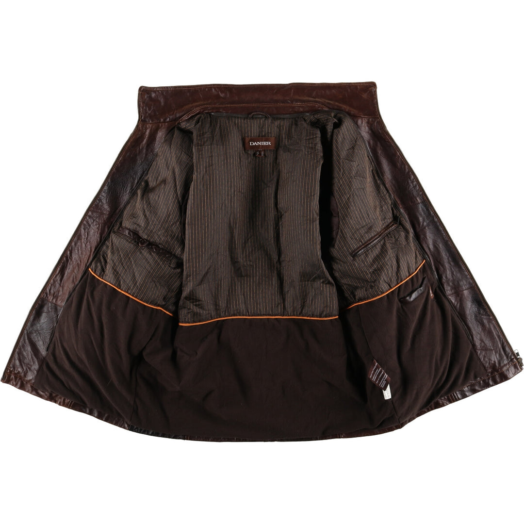 DANIER Swing Top Type Leather Blouson Men's M Size /eaa520621