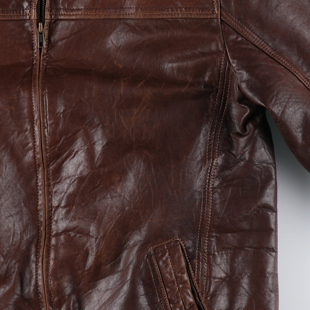 DANIER Swing Top Type Leather Blouson Men's M Size /eaa520621