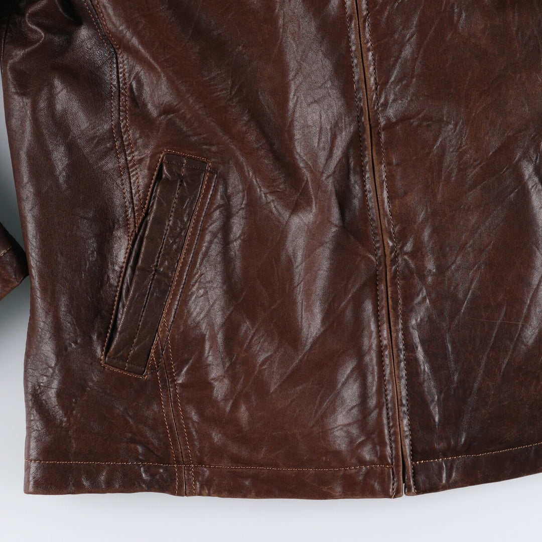 DANIER Swing Top Type Leather Blouson Men's M Size /eaa520621