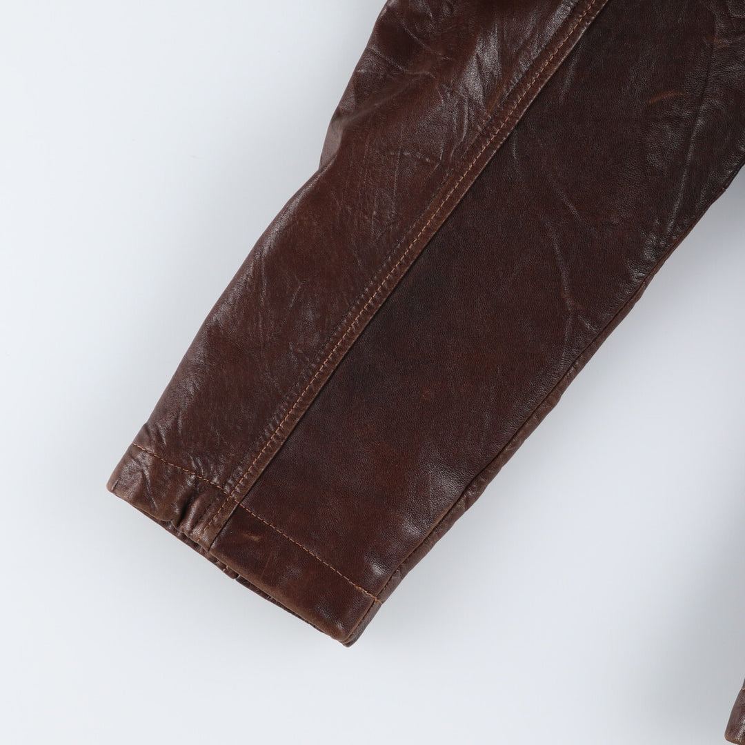 DANIER Swing Top Type Leather Blouson Men's M Size /eaa520621