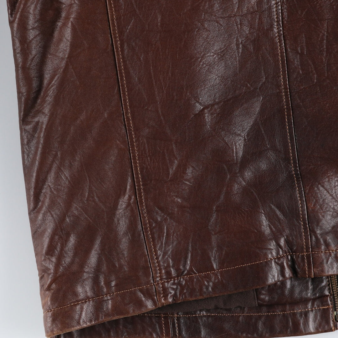 DANIER Swing Top Type Leather Blouson Men's M Size /eaa520621