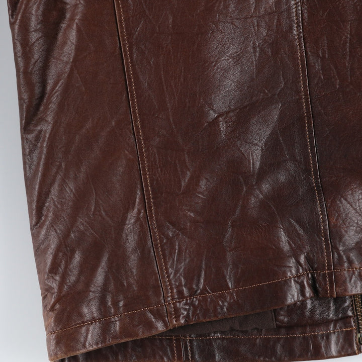 DANIER Swing Top Type Leather Blouson Men's M Size /eaa520621