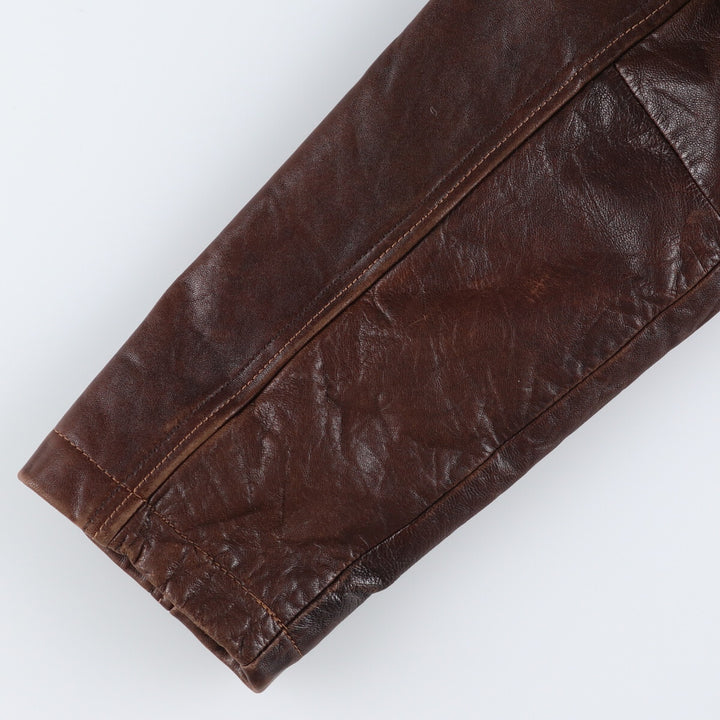 DANIER Swing Top Type Leather Blouson Men's M Size /eaa520621