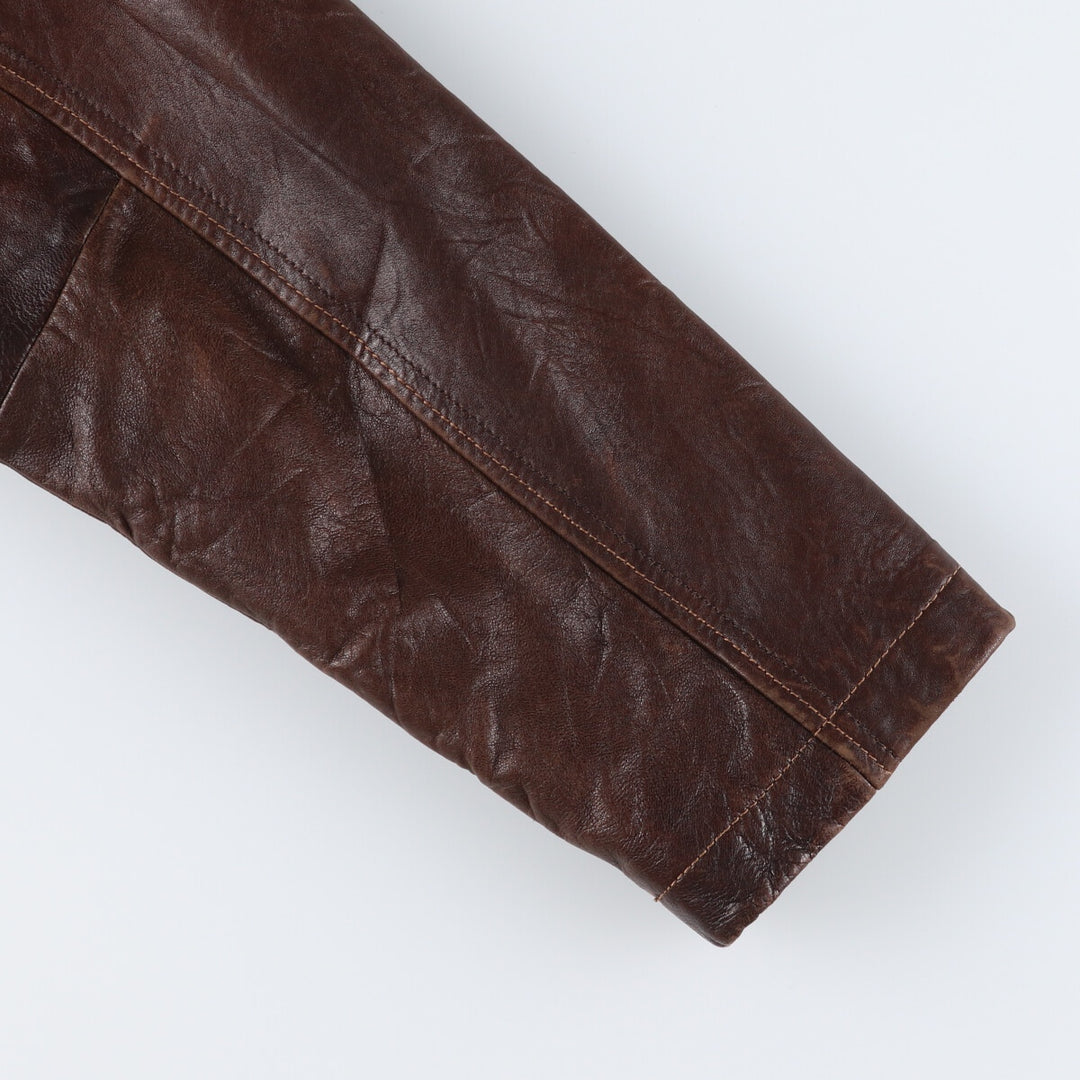 DANIER Swing Top Type Leather Blouson Men's M Size /eaa520621