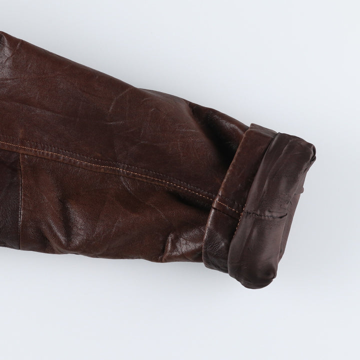 DANIER Swing Top Type Leather Blouson Men's M Size /eaa520621