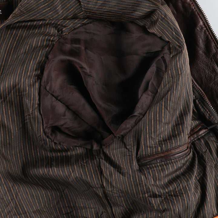 DANIER Swing Top Type Leather Blouson Men's M Size /eaa520621