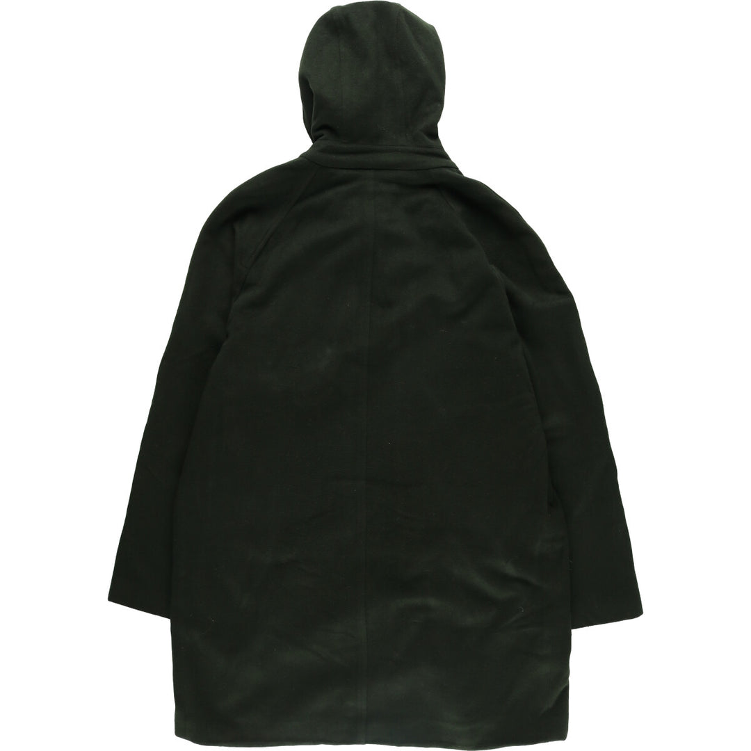 Burberry's hooded wool half coat, men's size L / eaa520677