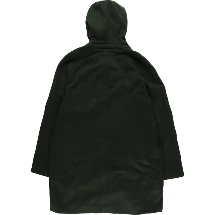 Burberry's hooded wool half coat, men's size L / eaa520677