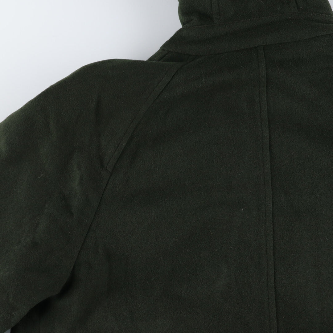 Burberry's hooded wool half coat, men's size L / eaa520677