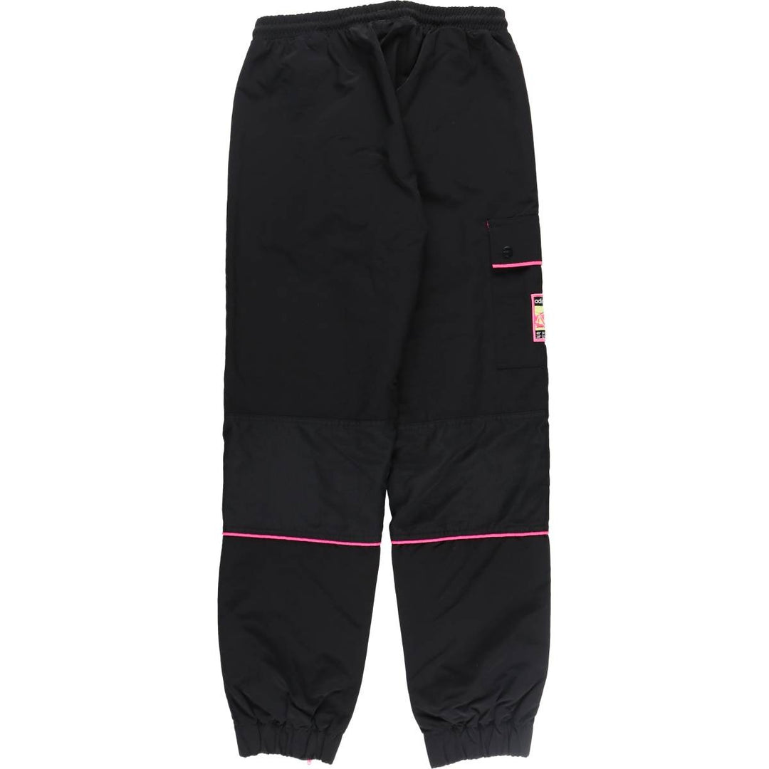 Adidas Originals Warm-Up Pants, Nylon, Shaka Shaka Pants, Women's Size Small polyester black type Vintage Second Hand
