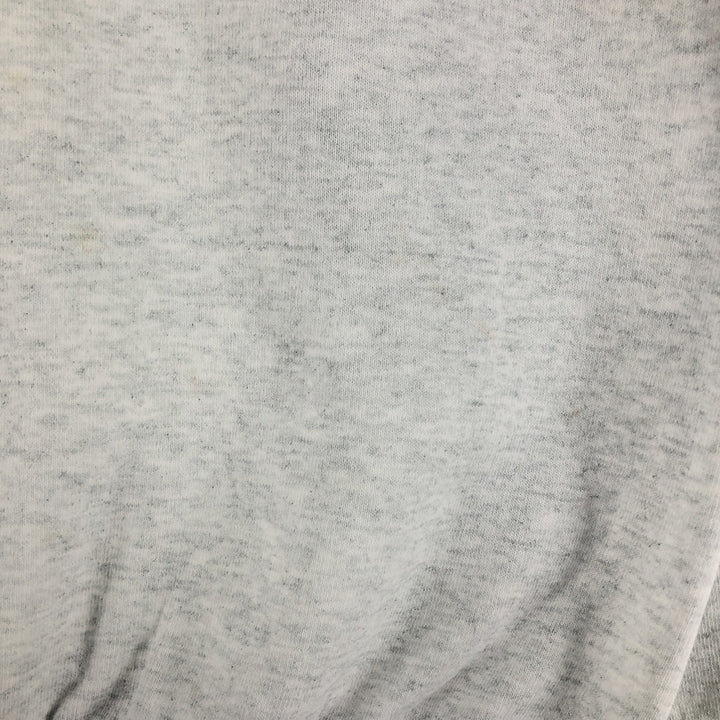 90'S Fruit of the Loom printed sweatshirt, made in the USA, men's XL size, vintage cotton gray type Vintage Second Hand