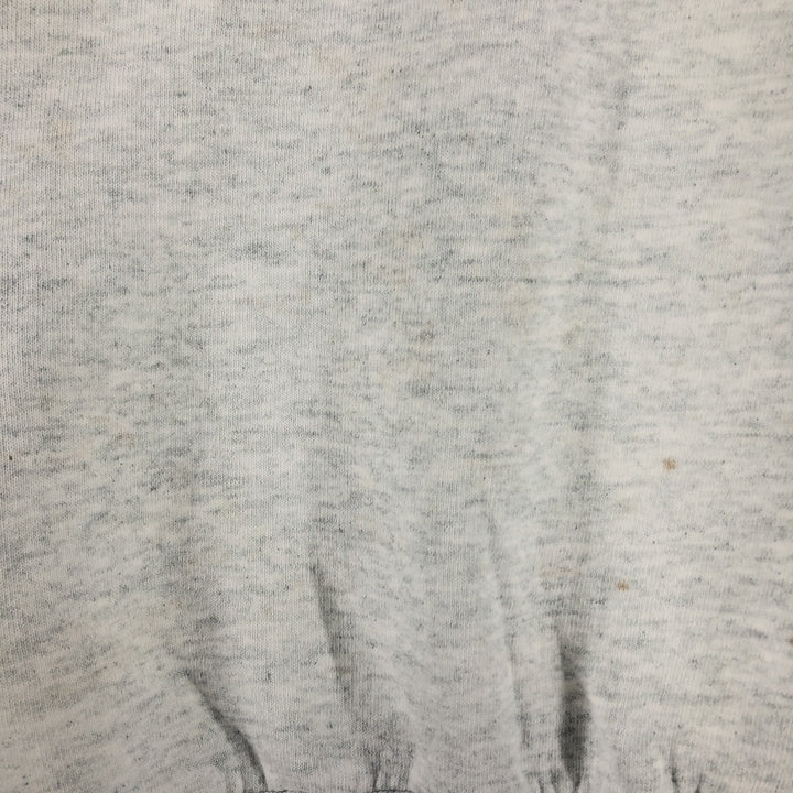 90'S Fruit of the Loom printed sweatshirt, made in the USA, men's XL size, vintage cotton gray type Vintage Second Hand