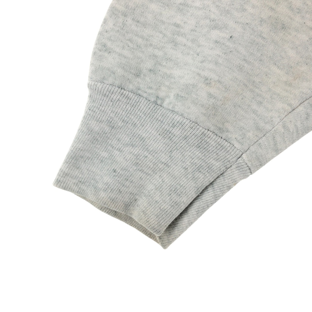90'S Fruit of the Loom printed sweatshirt, made in the USA, men's XL size, vintage cotton gray type Vintage Second Hand