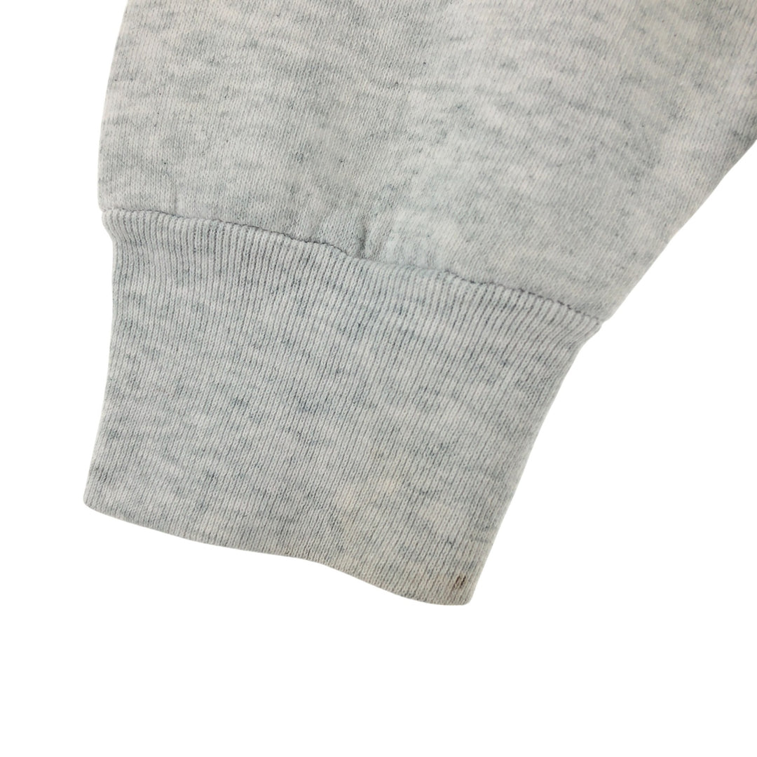90'S Fruit of the Loom printed sweatshirt, made in the USA, men's XL size, vintage cotton gray type Vintage Second Hand