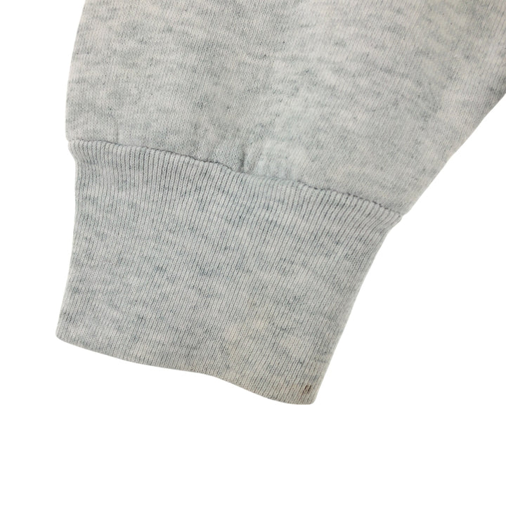 90'S Fruit of the Loom printed sweatshirt, made in the USA, men's XL size, vintage cotton gray type Vintage Second Hand