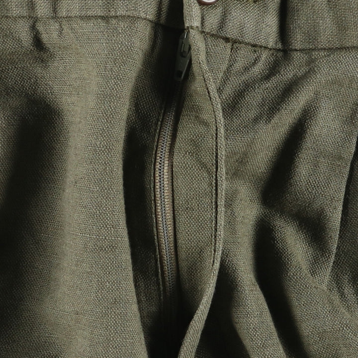 00'S Dockers DOCKERS PREMIUM Two-pleat linen pants slacks for men, size W36 / eaa520740