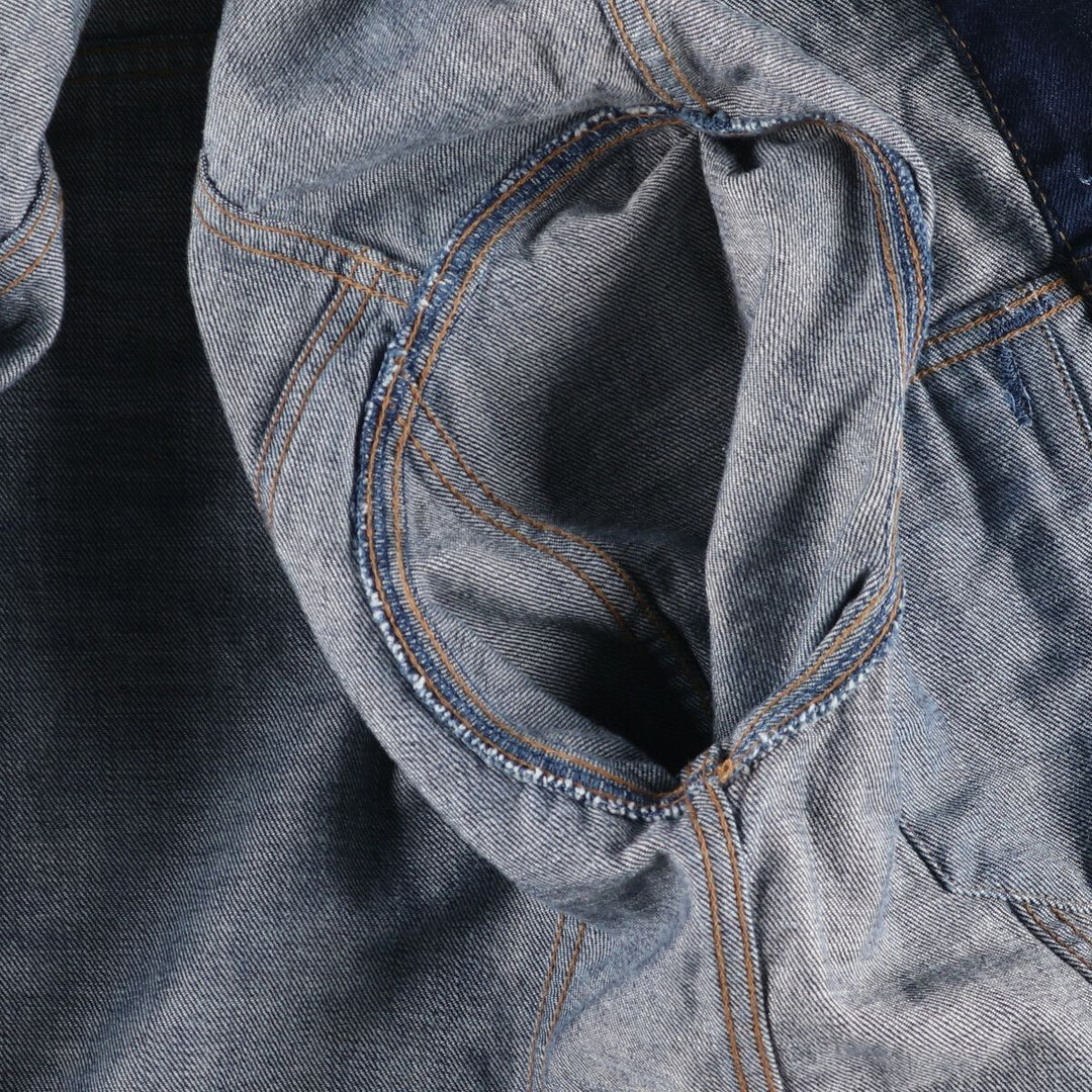 Dark navy blue Levi's 70500 04 Euro model denim jacket, denim jacket, men's size M /eaa520804