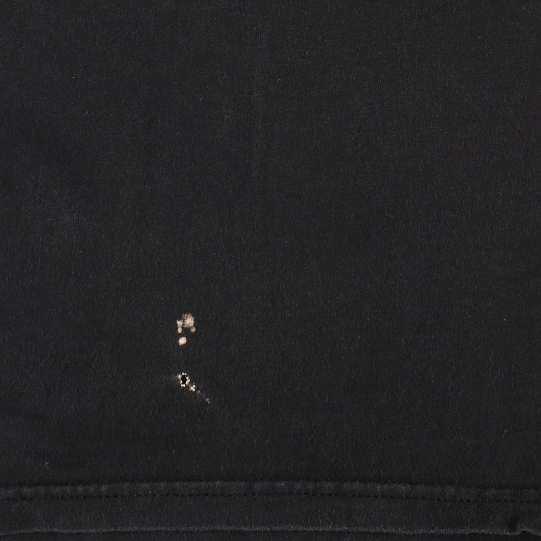 00'S Harley-Davidson Hanes Eagle Pattern Motorcycle Bike T-shirt Made in USA Men's L size cotton black type Vintage Second Hand