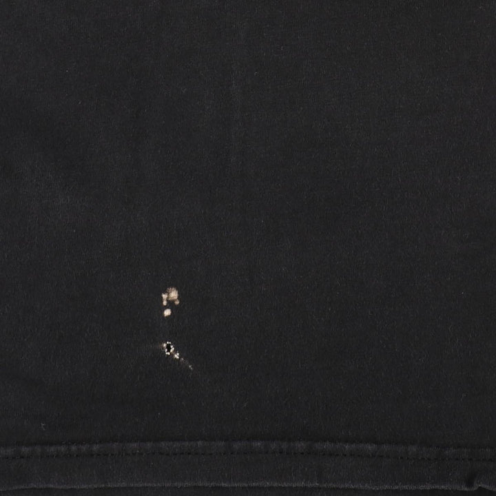 00'S Harley-Davidson Hanes Eagle Pattern Motorcycle Bike T-shirt Made in USA Men's L size cotton black type Vintage Second Hand