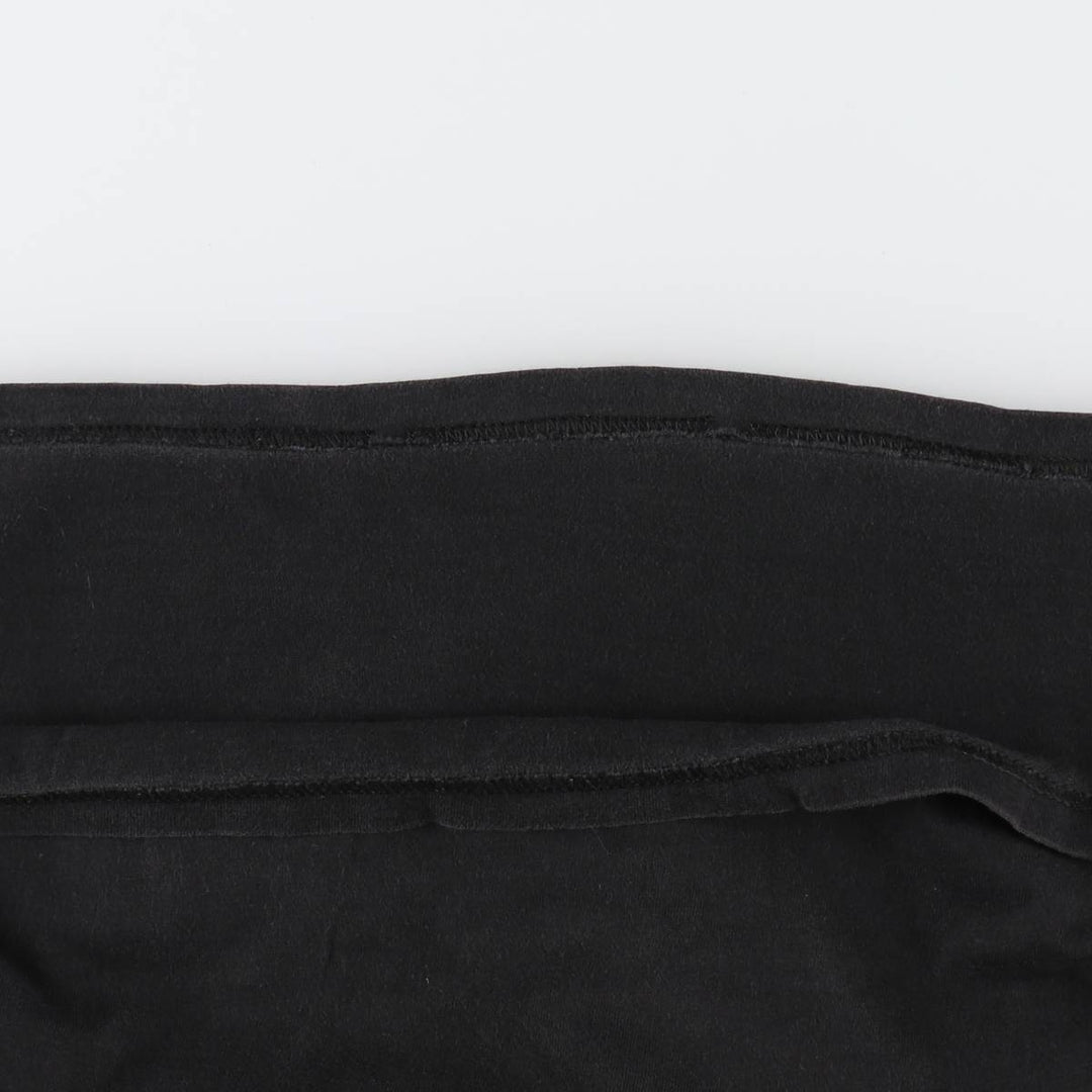 00'S Harley-Davidson Hanes Eagle Pattern Motorcycle Bike T-shirt Made in USA Men's L size cotton black type Vintage Second Hand