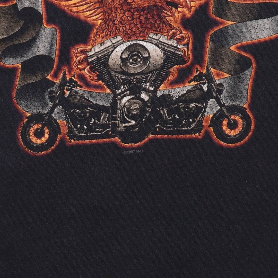 00'S Harley-Davidson Motorcycle Bike T-shirt Made in USA Men's XL /eaa520852