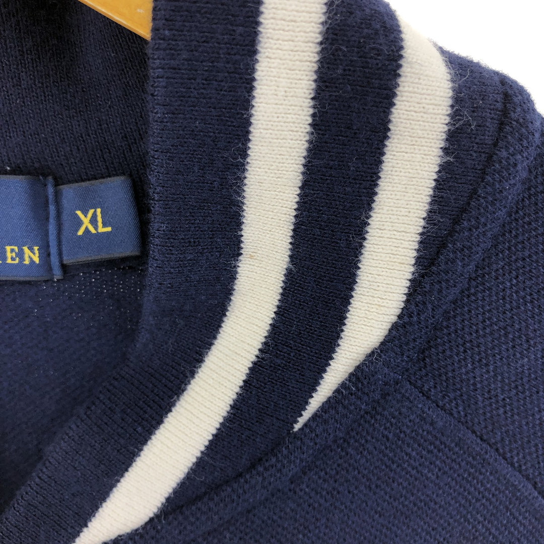 Ralph Lauren POLO RALPH LAUREN Sweatshirt Varsity Jacket Men's XL /eaa520885
