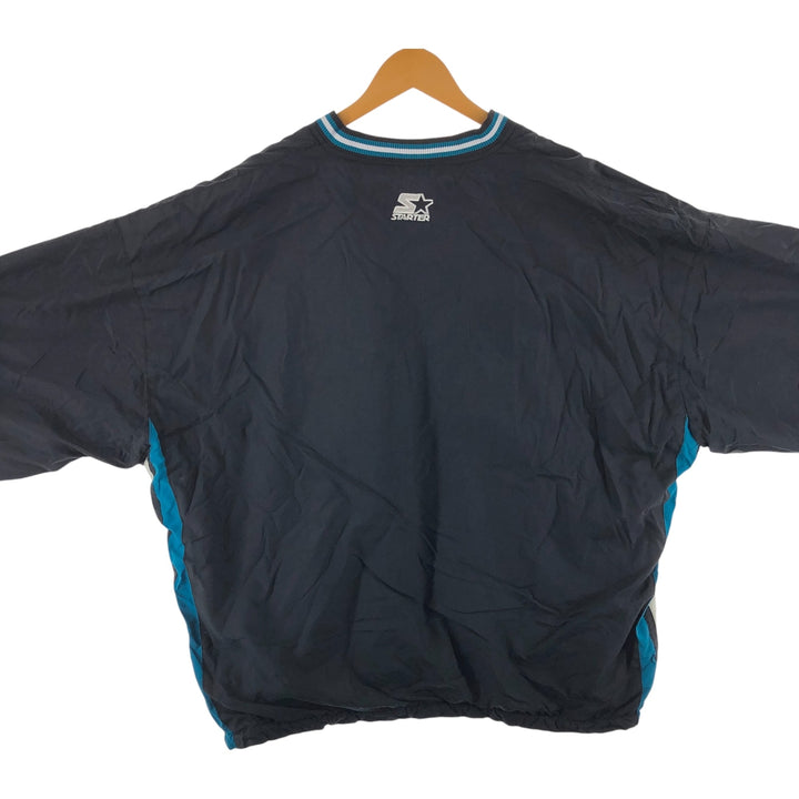 Starter NFL Jacksonville Jaguars Reversible Warm-Up Pullover, Men's XXL Nylon black type Vintage Second Hand