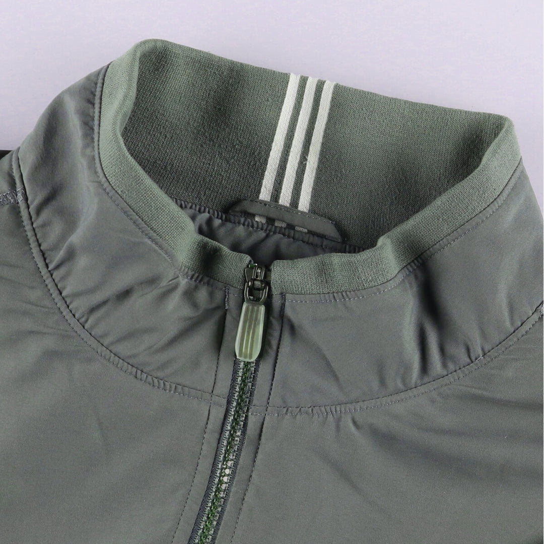 00'S adidas CLIMA SHELL WIND half zip warm-up pullover men's XL equivalent /eaa520911