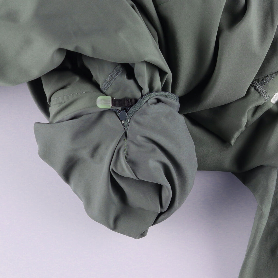 00'S adidas CLIMA SHELL WIND half zip warm-up pullover men's XL equivalent /eaa520911