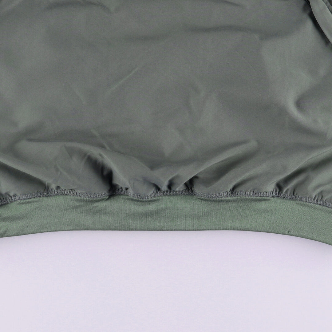 00'S adidas CLIMA SHELL WIND half zip warm-up pullover men's XL equivalent /eaa520911