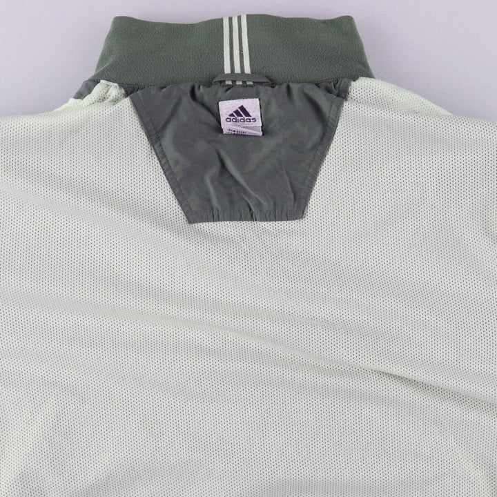 00'S adidas CLIMA SHELL WIND half zip warm-up pullover men's XL equivalent /eaa520911