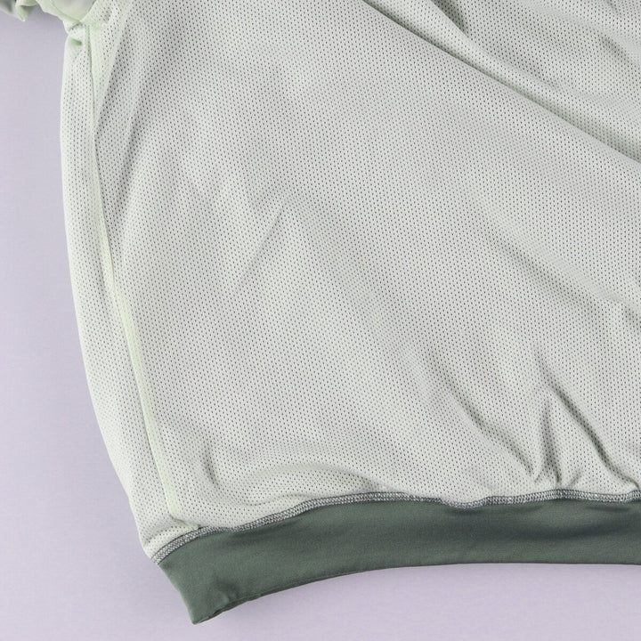 00'S adidas CLIMA SHELL WIND half zip warm-up pullover men's XL equivalent /eaa520911