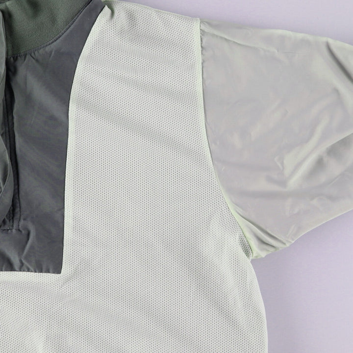 00'S adidas CLIMA SHELL WIND half zip warm-up pullover men's XL equivalent /eaa520911