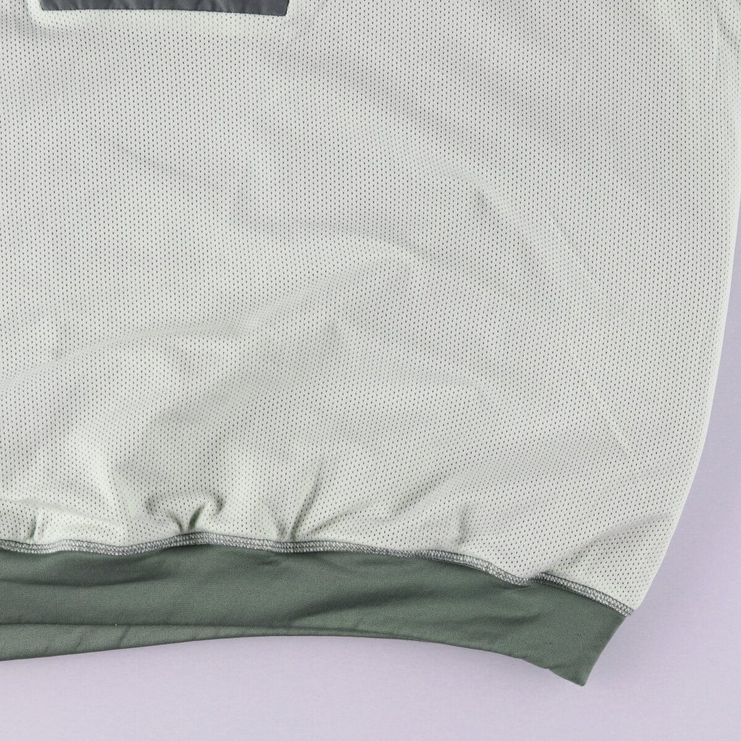 00'S adidas CLIMA SHELL WIND half zip warm-up pullover men's XL equivalent /eaa520911