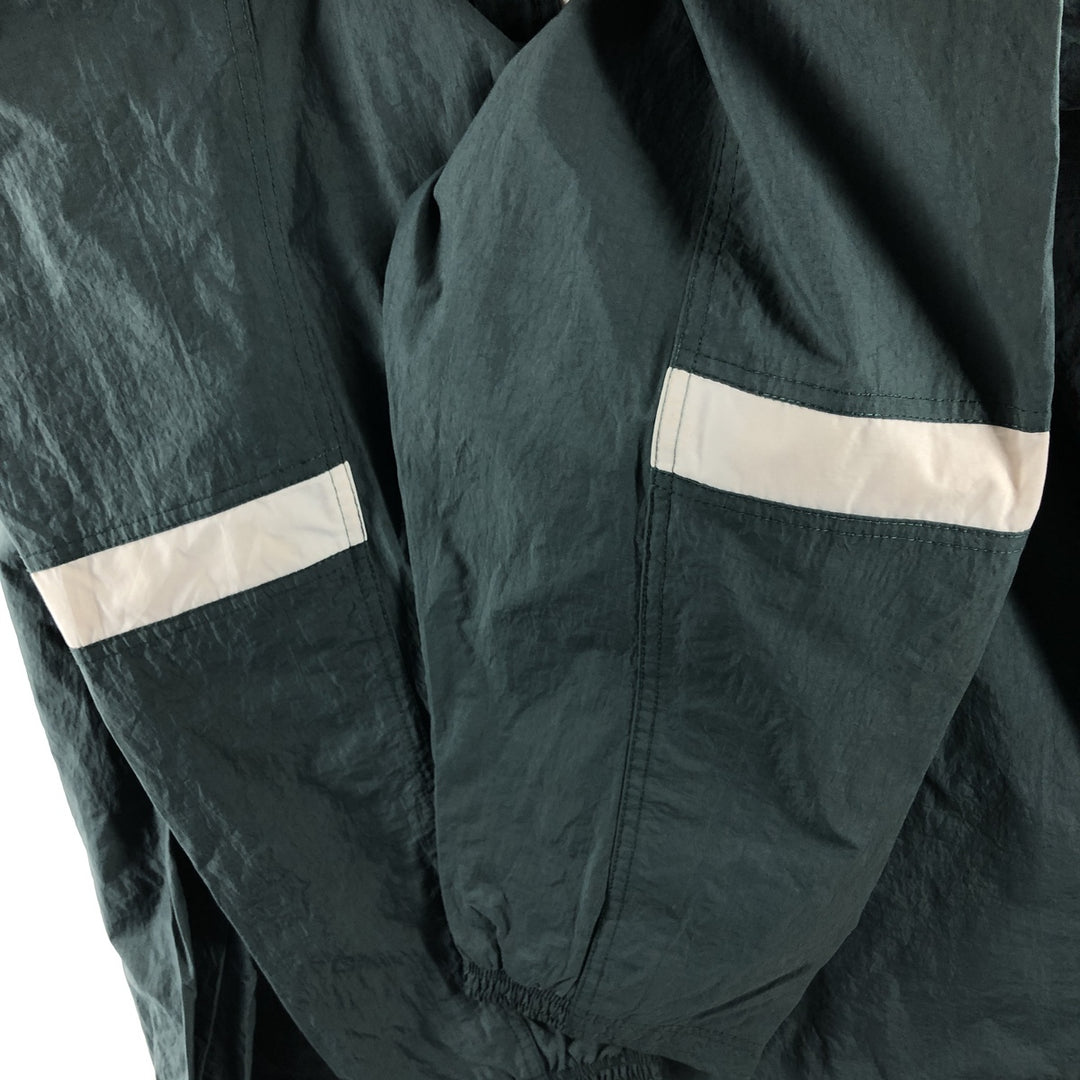 90'S Nike Anorak Jacket, Men's XL, Vintage Nylon green type Vintage Second Hand
